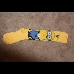 knee high minion socks